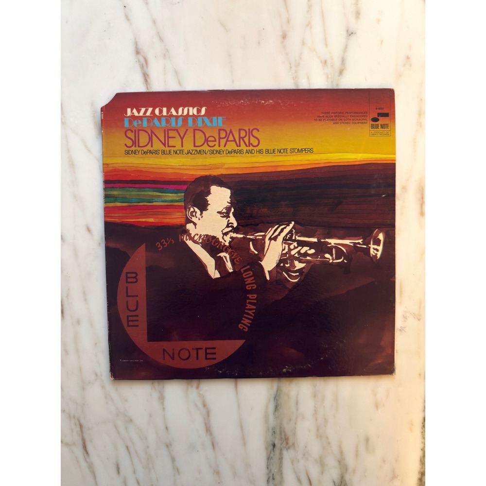 Vintage Sidney DeParis Jazz Classics DeParis Dixie Blue Note Vinyl L
